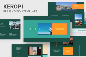 Keropi - Fishing Club Powerpoint