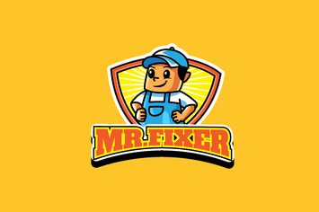 mr fixer - Mascot Logo