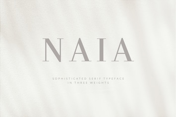 Naia - Sophisticated Serif Typeface