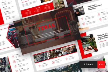 Teras - Restaurant PowerPoint Template