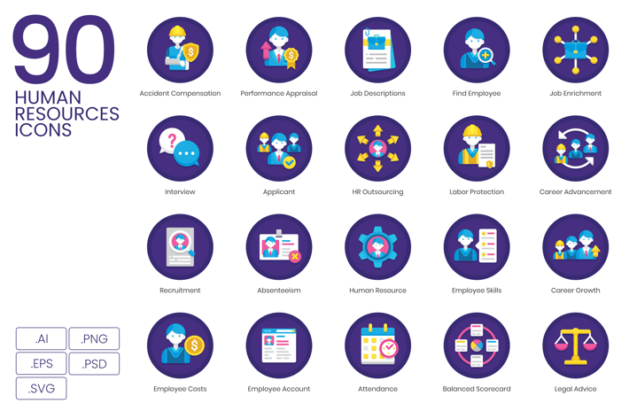 Human Resources Icons