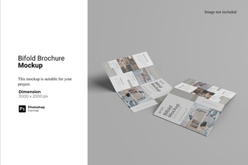 Bifold Brochure Mockup