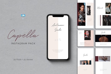 Capella Keynote Instagram Pack