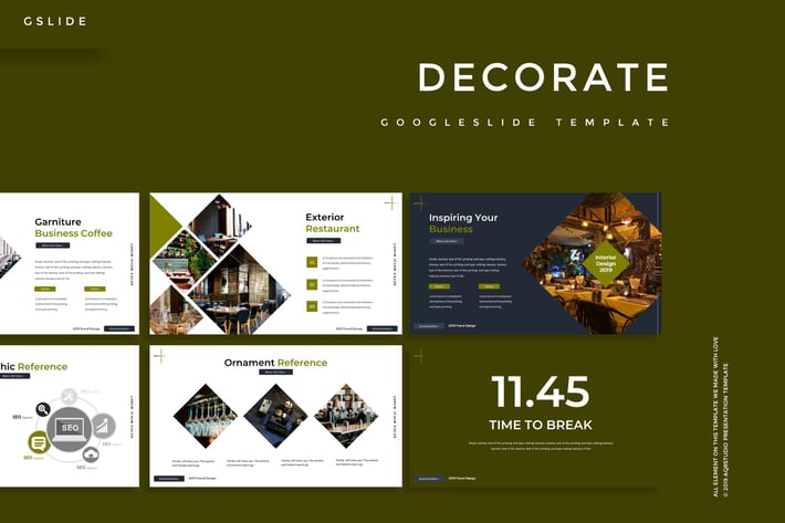 Decorate - Google Slides Template