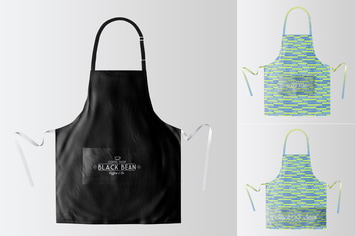 Restaurant and Home Kietchen Apron Mockup-07