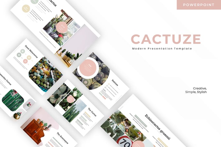 Cactuze - Powerpoint Template