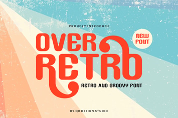 Over Retro - Vintage & Western Font