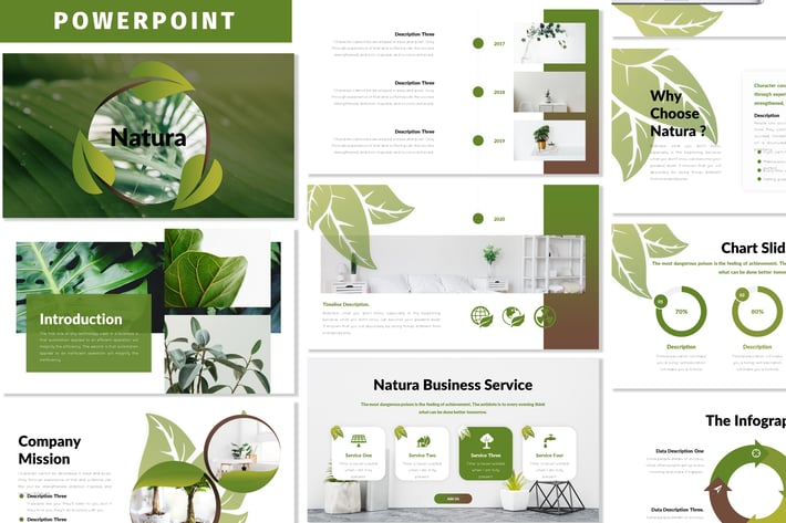 Natura - Business Powerpoint Template