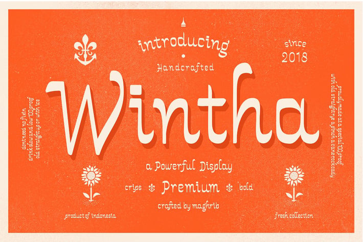 Wintha Typeface