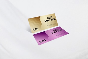 A4 Folder Map and Letterhead Mockup