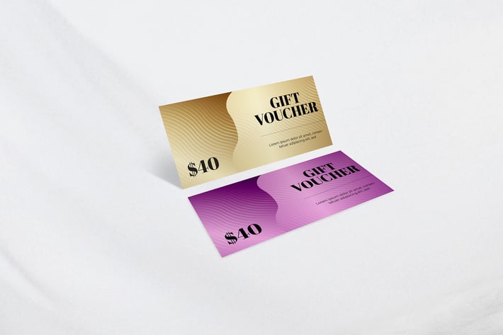 A4 Folder Map and Letterhead Mockup