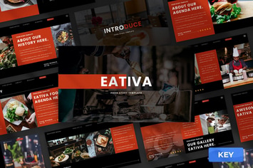 Eativa - Food Keynote Presentation Template