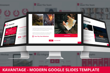 Kavantage - Modern Google Slides Template