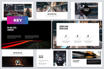 Steel - Business Keynote Template