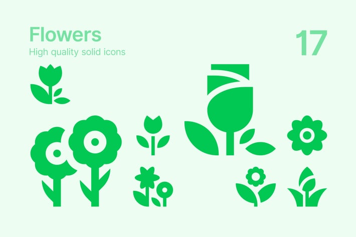 Flower Icons 