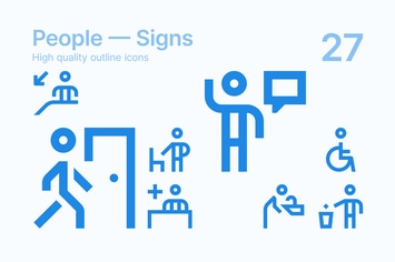 People — Signs