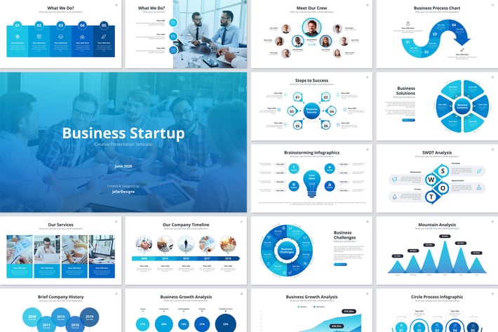 Business Startup Keynote Template