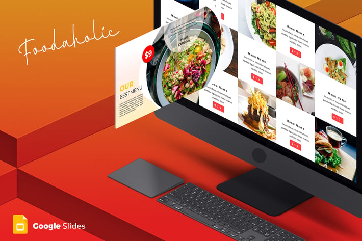 Foodaholic - Google Slides Template