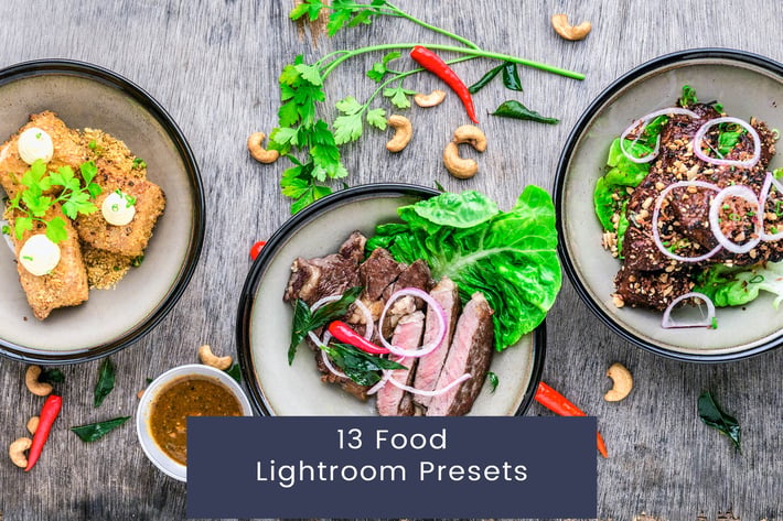 13 Food Lightroom Presets
