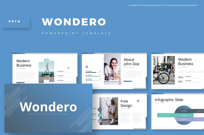 Wondero - Powerpoint Template