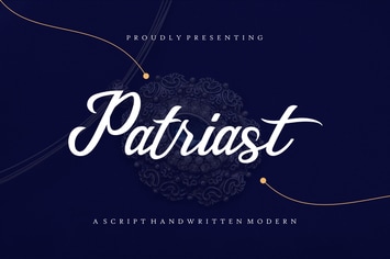 Patriast - Elegant Handwritten Signature