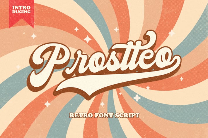 Prostteo  Bold Sript Font