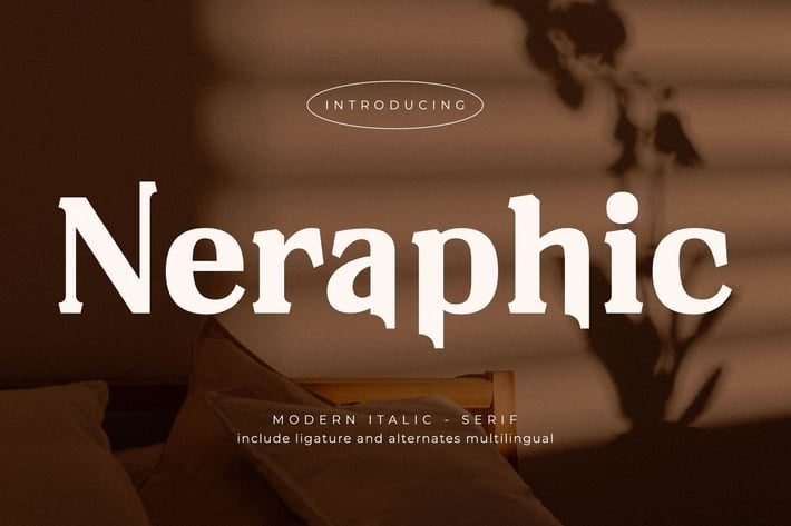 Neraphic Modern Serif Font
