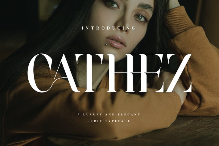 Cathez Elegant Serif Font