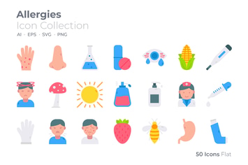 Allergies Color Icon