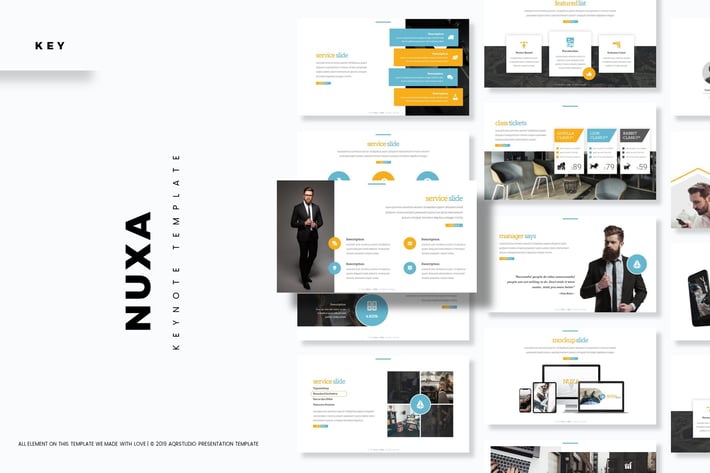 Nuxa - Keynote Template