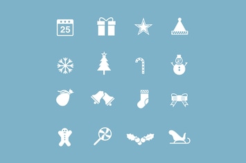16 Festive Christmas Icons