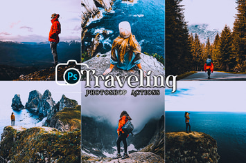Traveling Photoshop  Actions