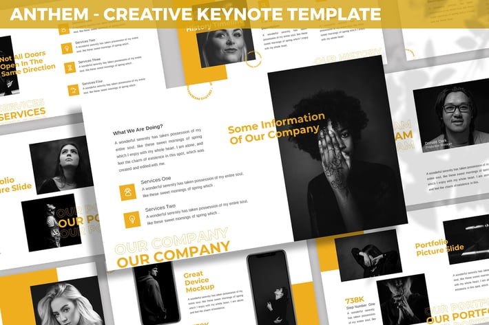 Anthem - Creative Keynote Template
