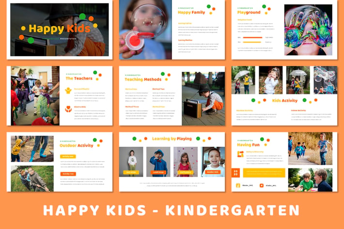 Happy Kids - Kindergarten (Keynote)