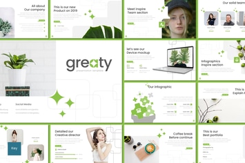 Greaty - Keynote Template
