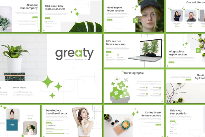 Greaty - Keynote Template