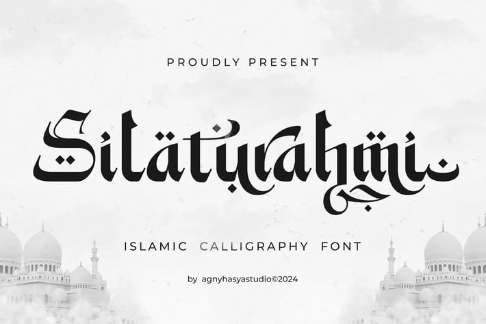 Silaturahmi - Islamic Calligraphy Font