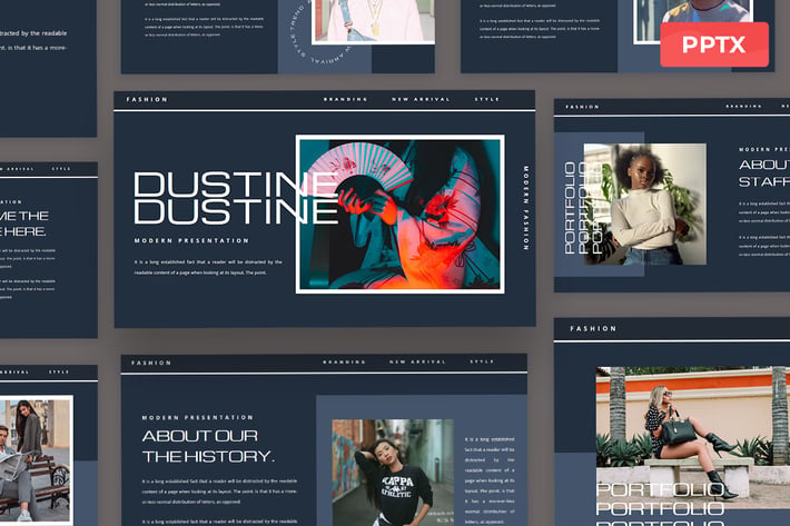 Dustine - Powerpoint Presentation Template