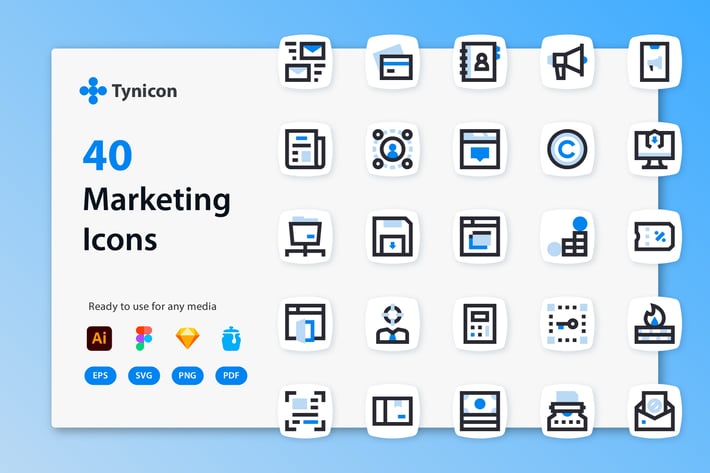 Tynicon - Marketing Icons