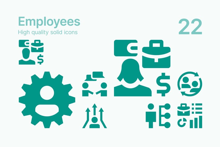 HR. Employee Icons