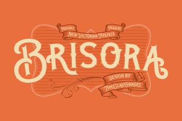 Brisora Victorian Typeface