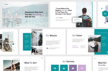 Travellia - Travel Agency Powerpoint Template