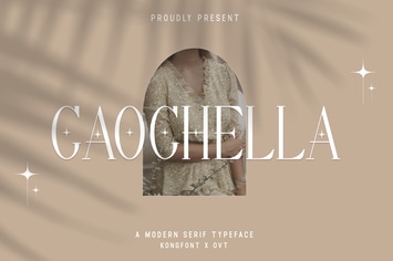 Caochella - Modern Serif Typeface