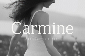 Carmine - Serif Font