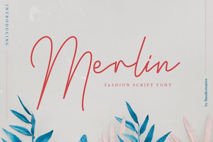 Merlin - Elegant Fashion Script