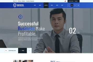 BXSCO - Business Multipurpose PSD Template