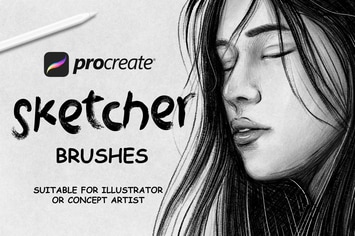 Sketcher Brushes -  Procreate Brush