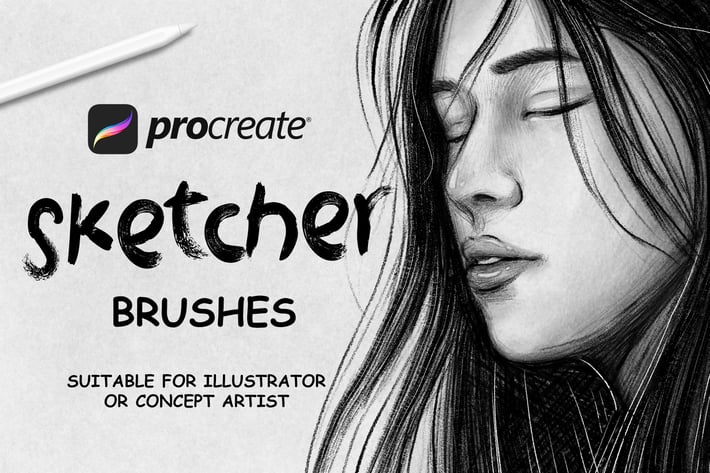 Sketcher Brushes -  Procreate Brush