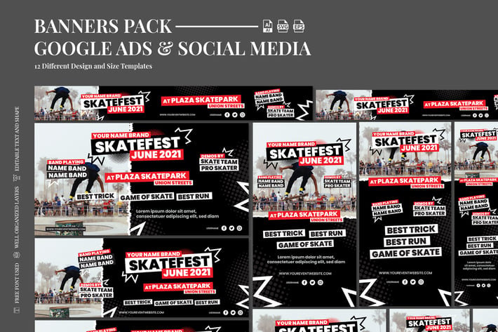 Google Ad - Skate Fest Event