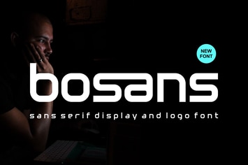 Bosans - Sans Serif Display And Logo Font